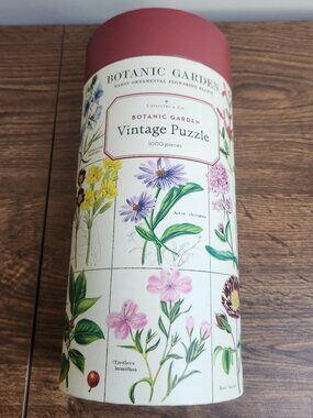 Cavallini & Co Botanic Garden Vintage 1000 Piece Puzzle